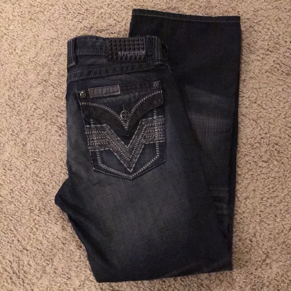 Affliction Men’s Black Jeans - Cooper Style